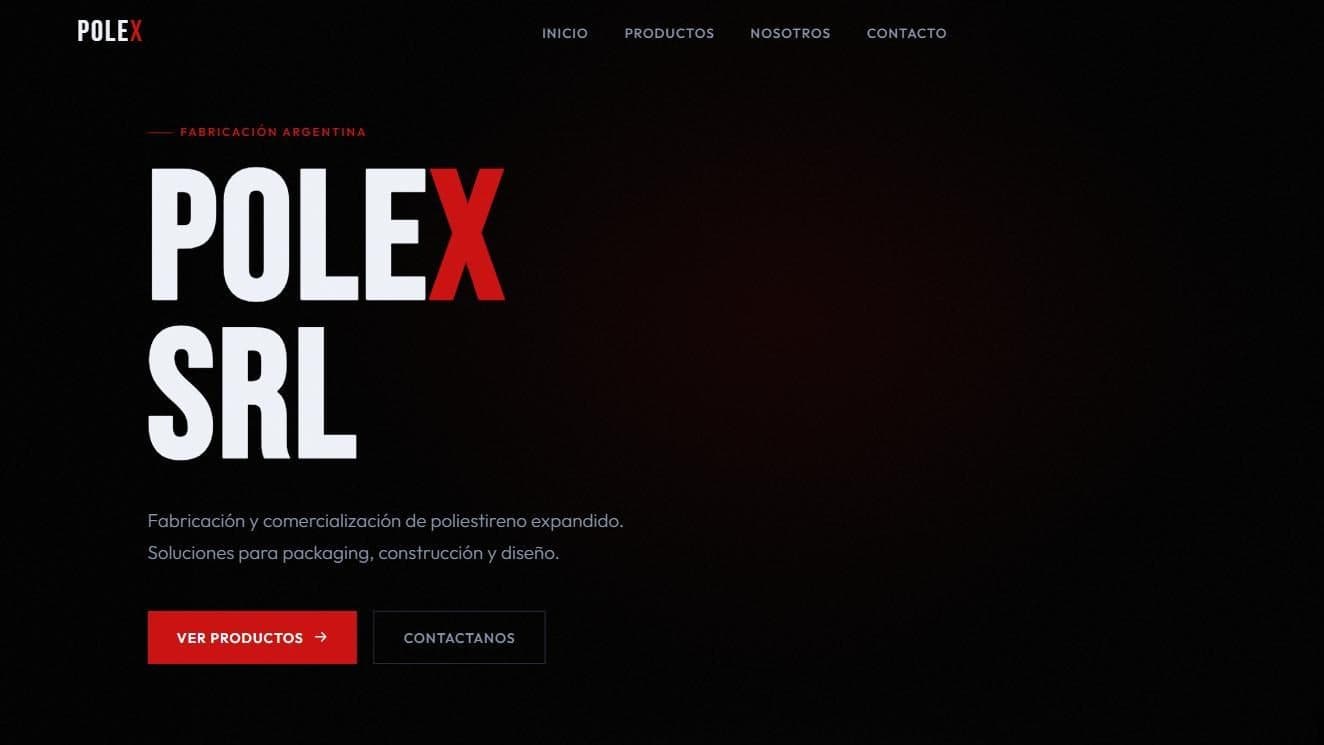 Polex SRL homepage